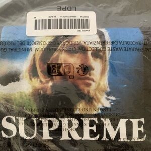 Supreme Kurt Cobain Black Graphic Tee